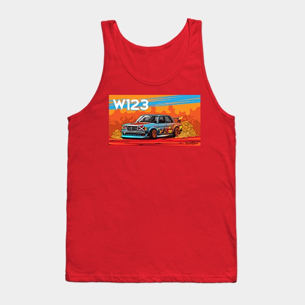 W123 restomod Tank Top by ASAKDESIGNS